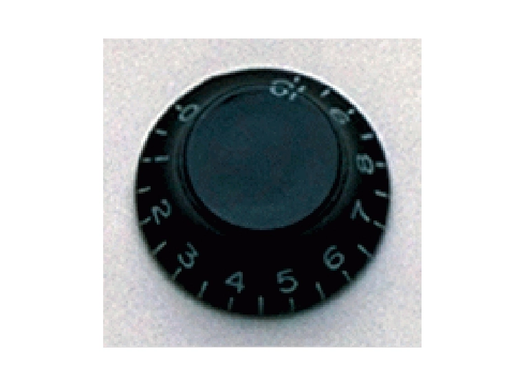 AP PK 0140-023 Bell Knobs (2) Black, Vintage Style 